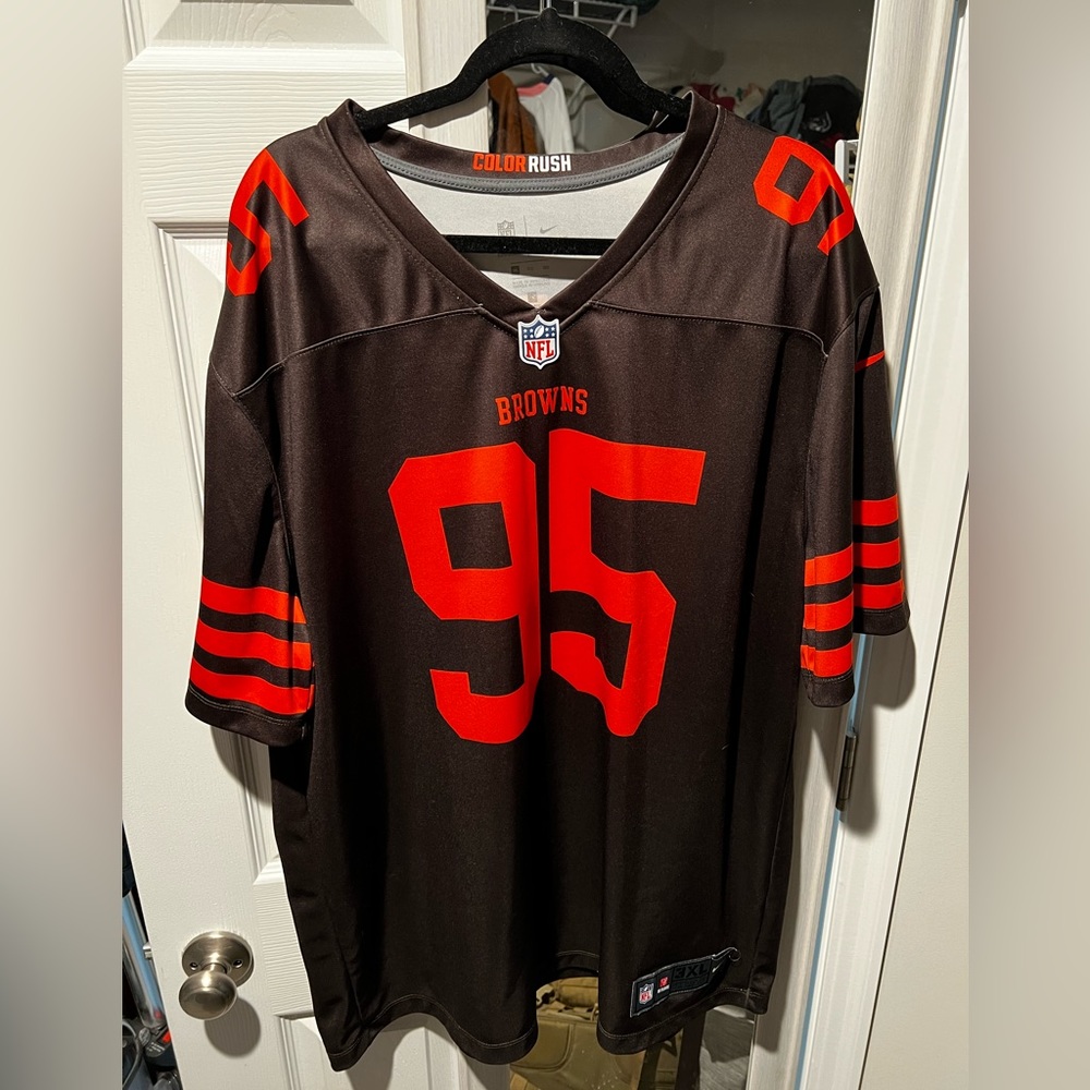 Miles Garrett Browns Color Rush Jersey 3XL